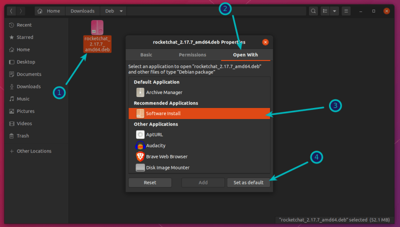 无法在 Ubuntu 20.04 上安装 Deb 文件？-鸿蒙开发者社区