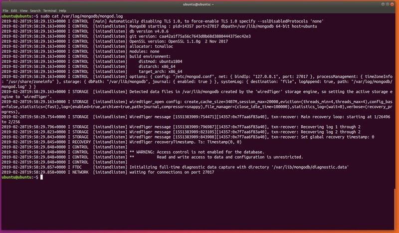 如何在 Ubuntu 上安装 MongoDB-鸿蒙开发者社区