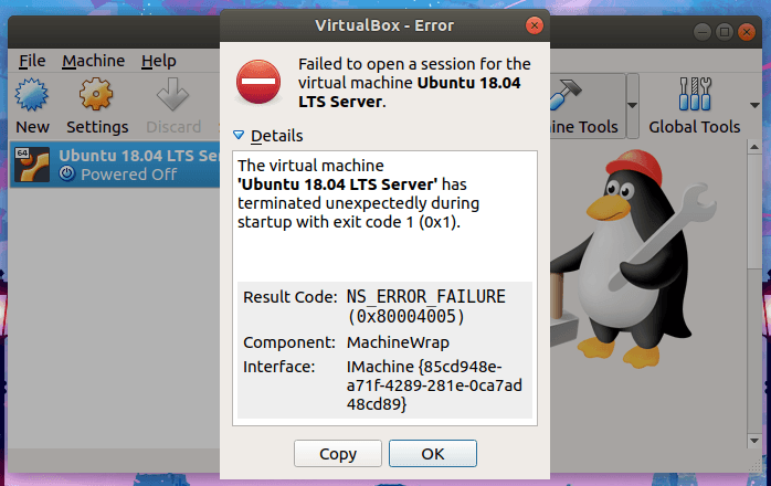 在 Ubuntu 中修复 VirtualBox 的错误-开源基础软件社区