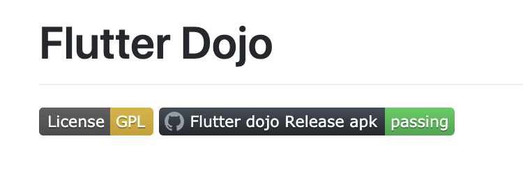 Flutter Dojo设计之道——利用Github打造完善的开源项目-鸿蒙开发者社区