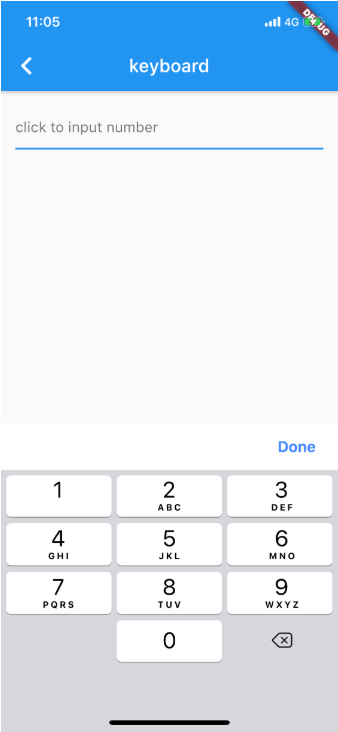 Flutter给iOS数字键盘增加完成按钮-鸿蒙开发者社区