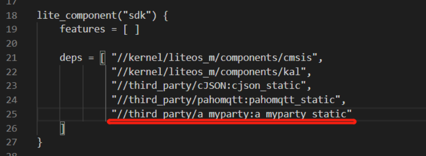 如何往鸿蒙系统源码中添加第三方软件包_hi3861_04