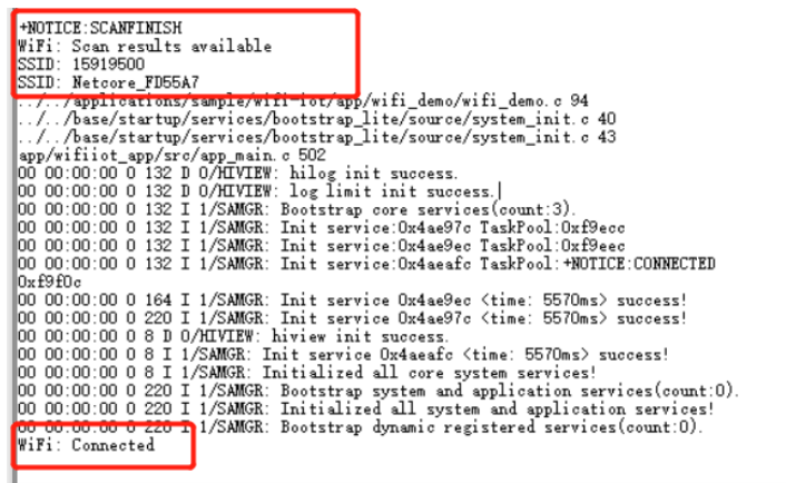 Hi3861 WiFi操作，热点连接-鸿蒙开发者社区