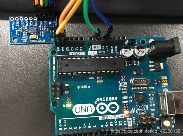 GY-MPU9250与Arduino UNO连接使用演示-开源基础软件社区