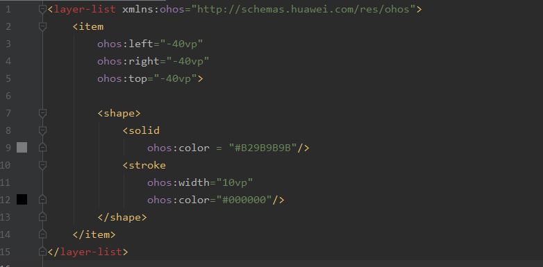 鸿蒙JavaUI单边框以及边框虚线，渐变颜色如何设置-鸿蒙开发者社区