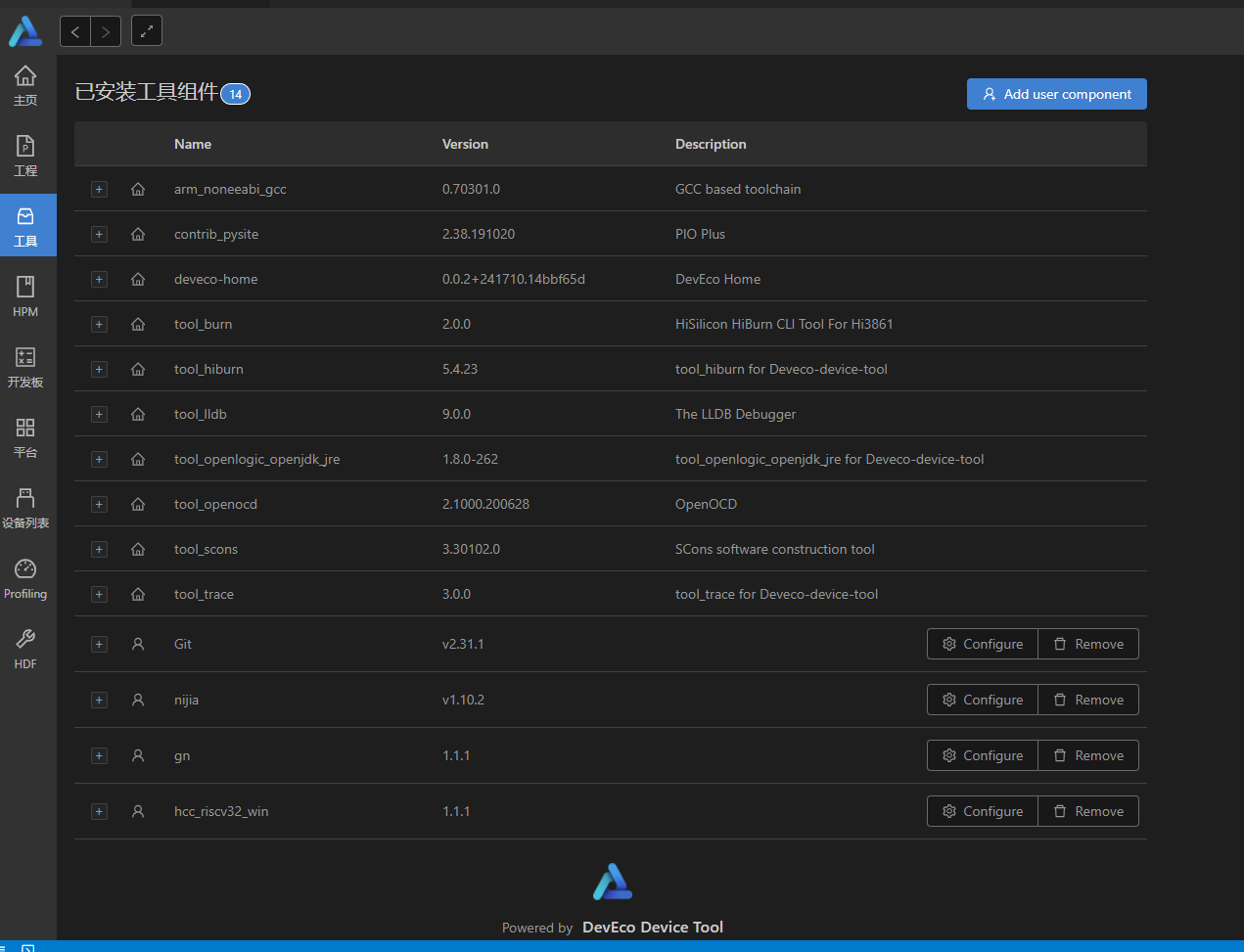 DevEco Device Tool 2.1 Beta1 的Hi3861在Windows平台的编译体验-鸿蒙开发者社区