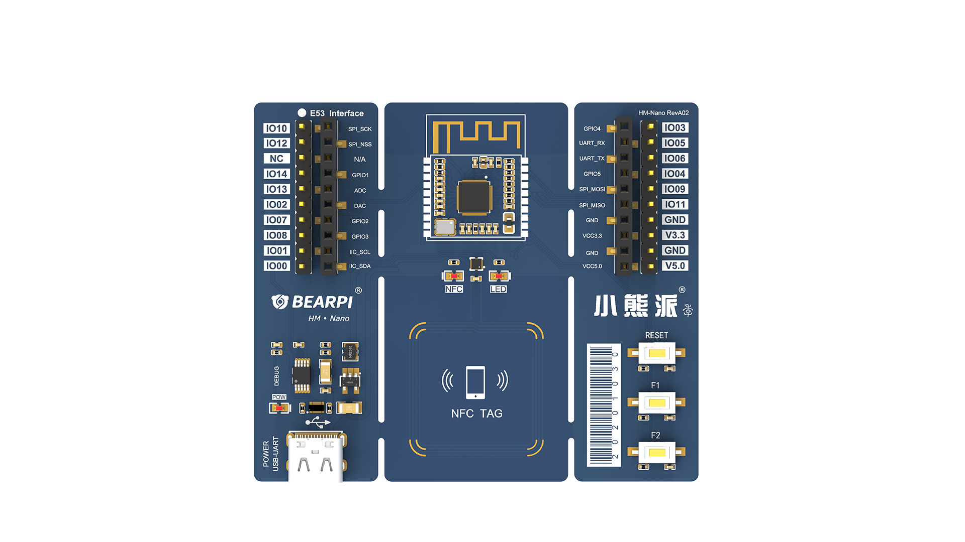 BearPi-HM_Nano开发板传感器驱动开发——E53_IA1读取温度 、湿度-鸿蒙开发者社区