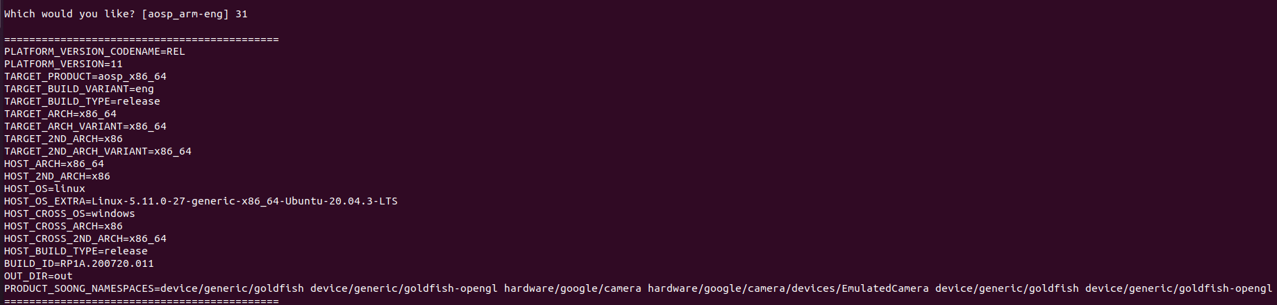 通过Ubuntu20.04虚拟机编译AOSP11-鸿蒙开发者社区