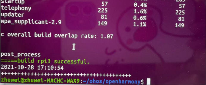 OpenHarmony3.0在树莓派3B上的烧录与通讯-鸿蒙开发者社区