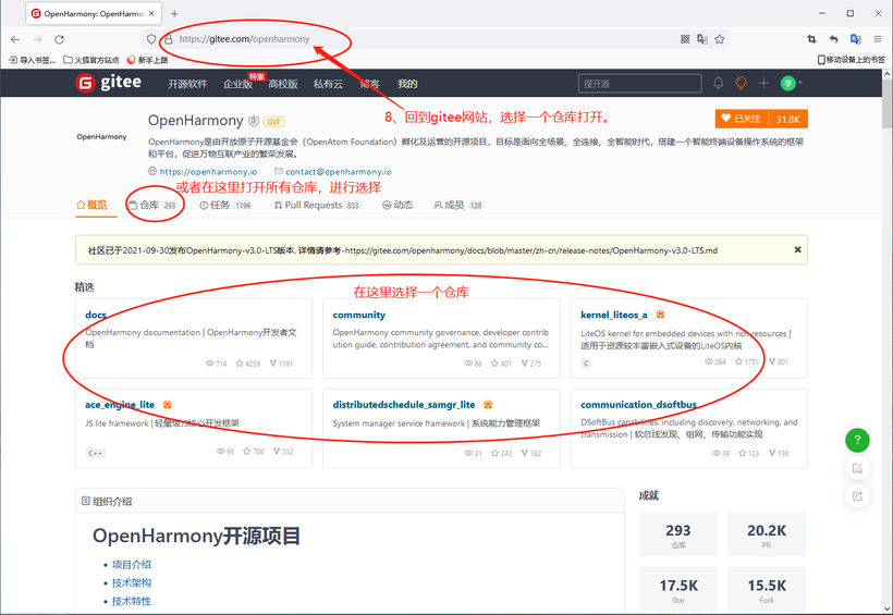  #星光计划2.0#【小技巧】给OpenHarmony海量文档加棵：浏览树-鸿蒙开发者社区