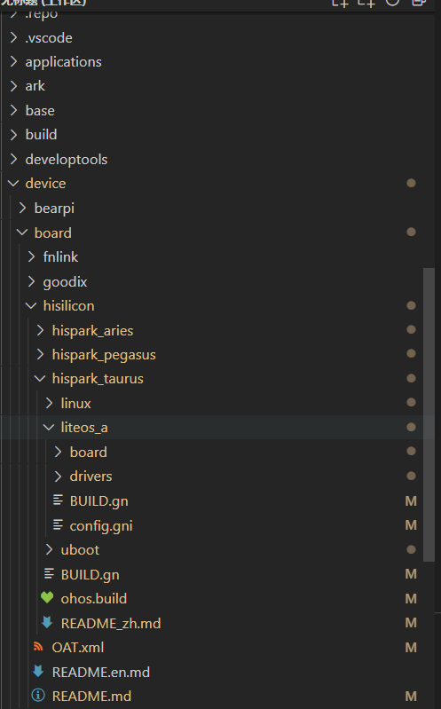 使用hb set对源码进行选定版本，选定为ipcamera_hispark_taurus_linux，出现[OHOS ERROR] invalid path的错-鸿蒙开发者社区