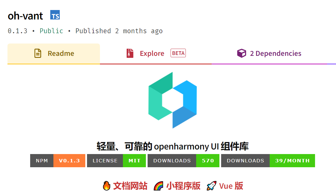 OpenHarmony UI组件库发现了一个好东西!-鸿蒙开发者社区