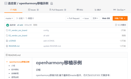 OpenHarmony轻量系统移植示例-开源基础软件社区