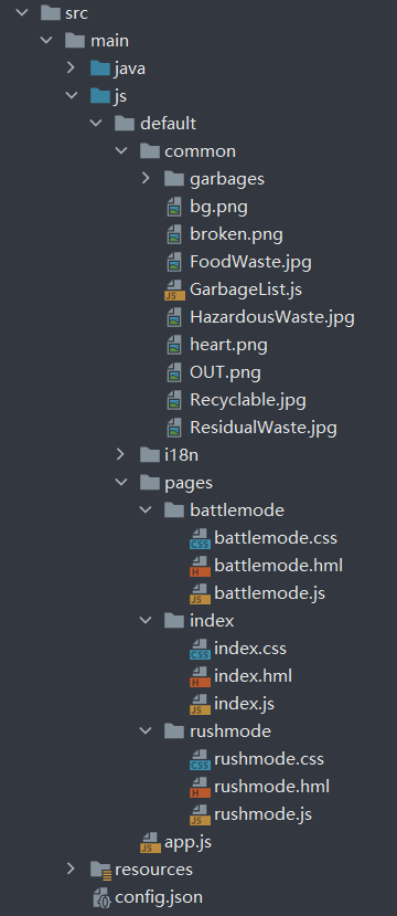 简单的JS鸿蒙小游戏——垃圾分类（上）-开源基础软件社区