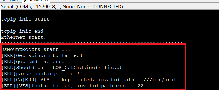 Hi3516DV300 SPI Nor Flash移植OHOS3.0.1 LTS失败-鸿蒙开发者社区