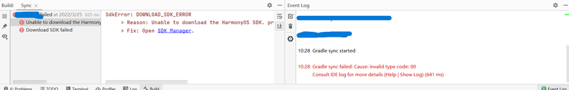 『牛角书』Studio解决Unable to download the HarmonyOS SDK问题-鸿蒙开发者社区