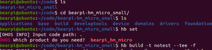 BearPi-HM_Micro_small环境搭建教程-鸿蒙开发者社区
