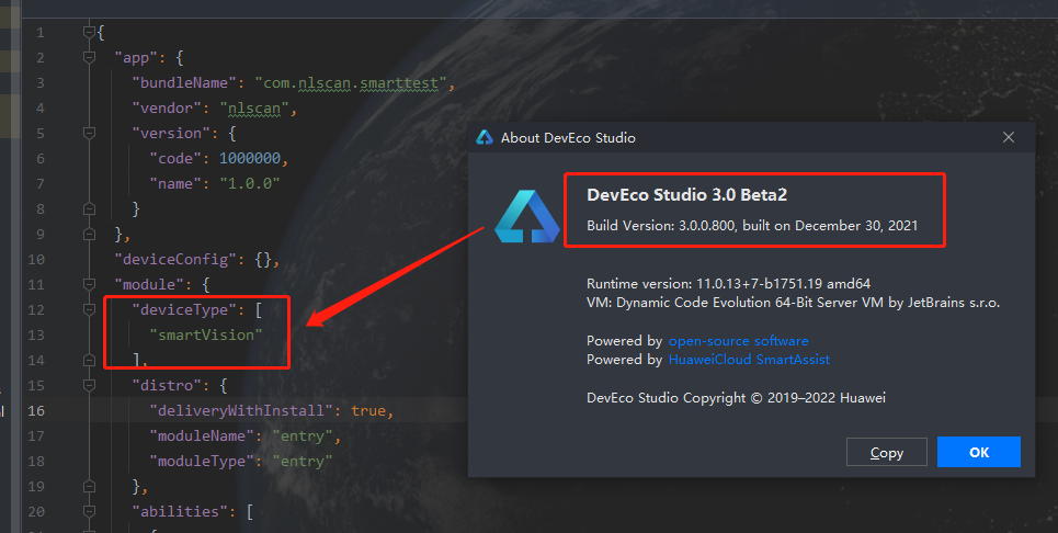 DevEco Studio 3.0 Beta3 开发L1设备应用，安装提示设备类型错误-开源基础软件社区
