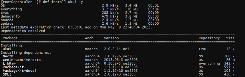 openEuler-22.03-LTS+UKUI如何快速在AARCH64架构运行与体验-鸿蒙开发者社区