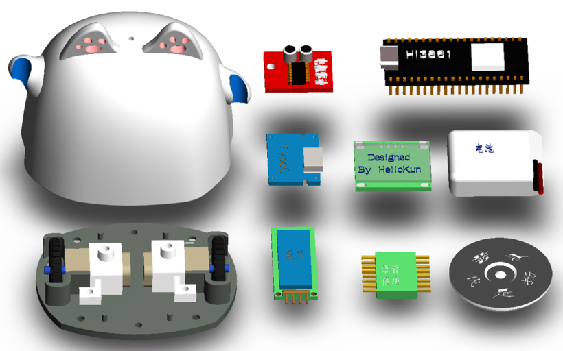 我用鸿蒙开发出一台机器人小管家【萌萌的那种】-鸿蒙开发者社区