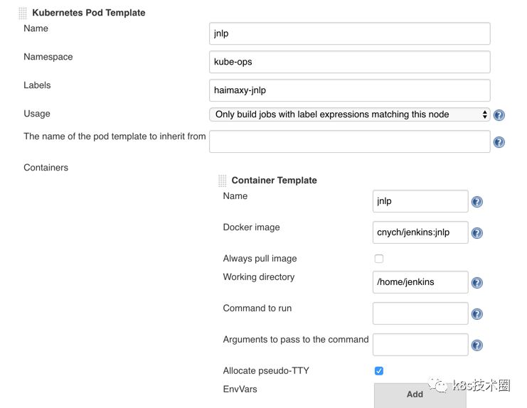 基于 kubernetes 的动态 jenkins slave-鸿蒙开发者社区