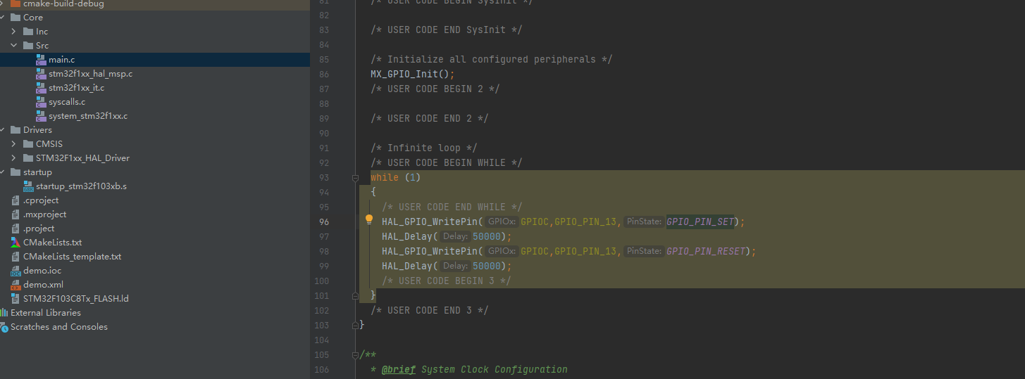 clion stm32