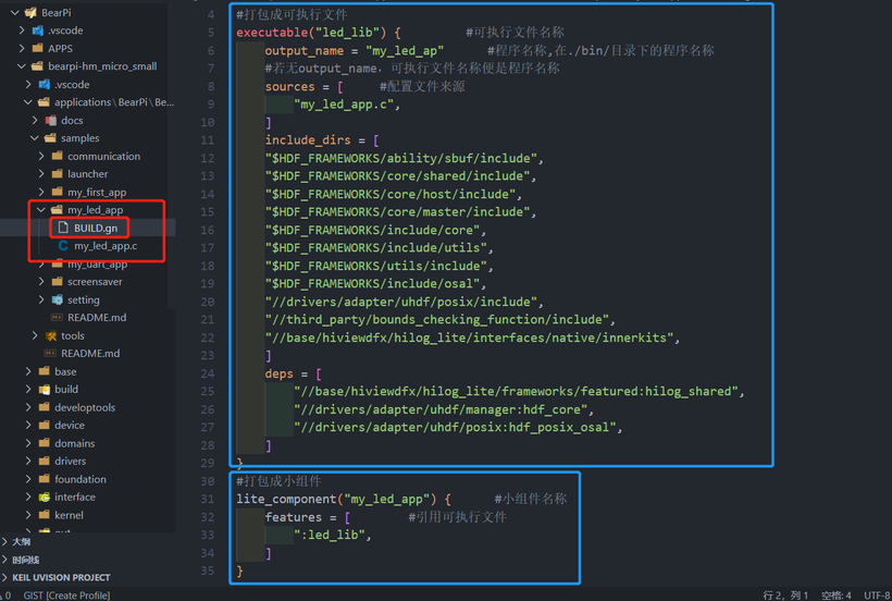 【FFH】BearPi_Micro业务和驱动代码_GPIO口使用-鸿蒙开发者社区