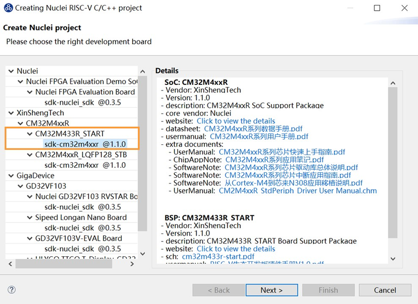 #打卡不停更#【RISC-V 开发板】芯来科技CM32M433R-START快速上手-鸿蒙开发者社区