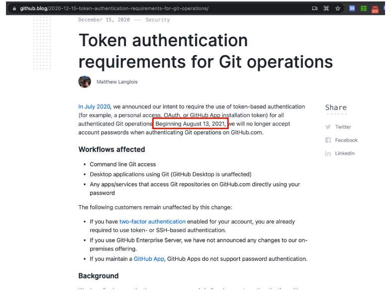 GitHub 验证升级，不再支持密码验证，手把手教你创建 PAT-开源基础软件社区