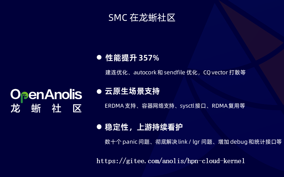 性能透明提升 50%！SMC + ERDMA 云上超大规模高性能网络协议栈-开源基础软件社区