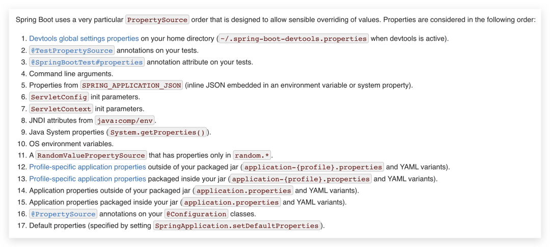 你绝对不知道的 SpringBoot 的外部化配置特性！-鸿蒙开发者社区