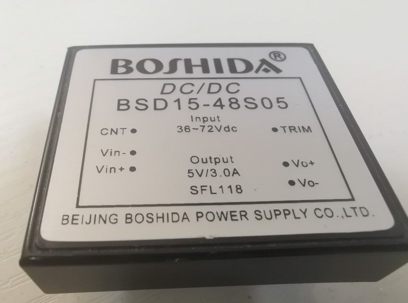 BOSHIDA DC电源模块输入电压与体积的关系-开源基础软件社区