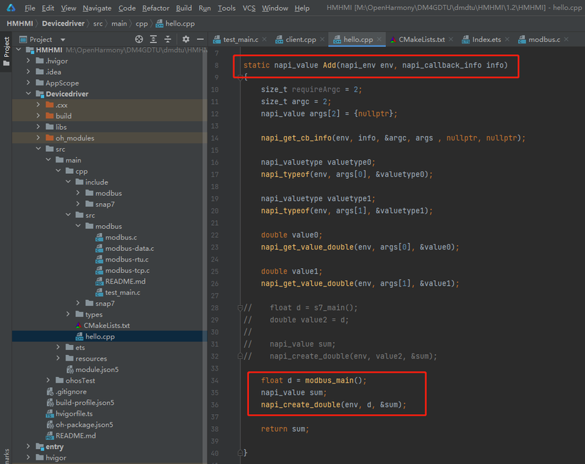 基于OpenHarmony 系统通过Modbus协议读取设备数据-鸿蒙开发者社区