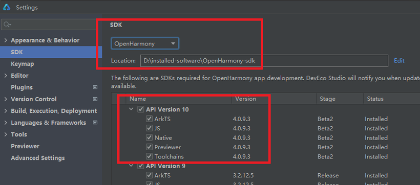 如何更换OpenHarmony SDK API 10-开源基础软件社区