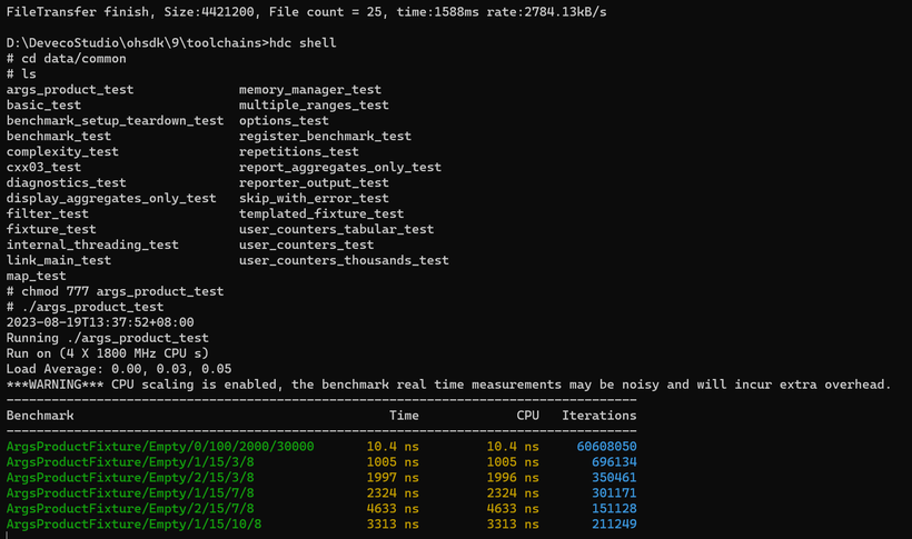  #2023盲盒+码#在OpenHarmony标准系统上用benchmark对富设备硬件进行性能测试-鸿蒙开发者社区