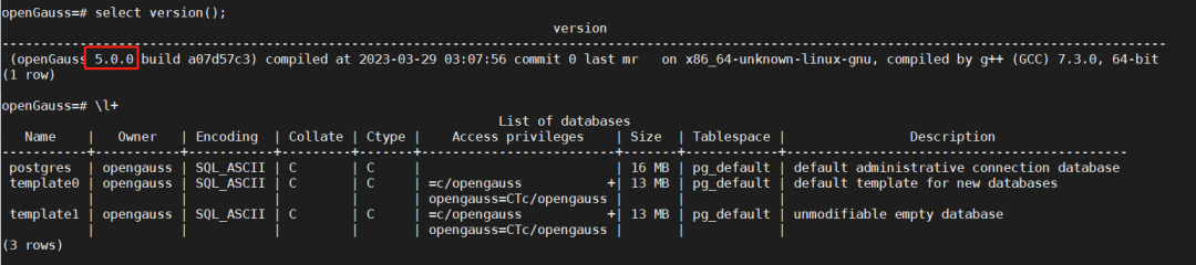 【我和openGauss的故事】openGauss 5.0.0企业版x86单机安装-开源基础软件社区