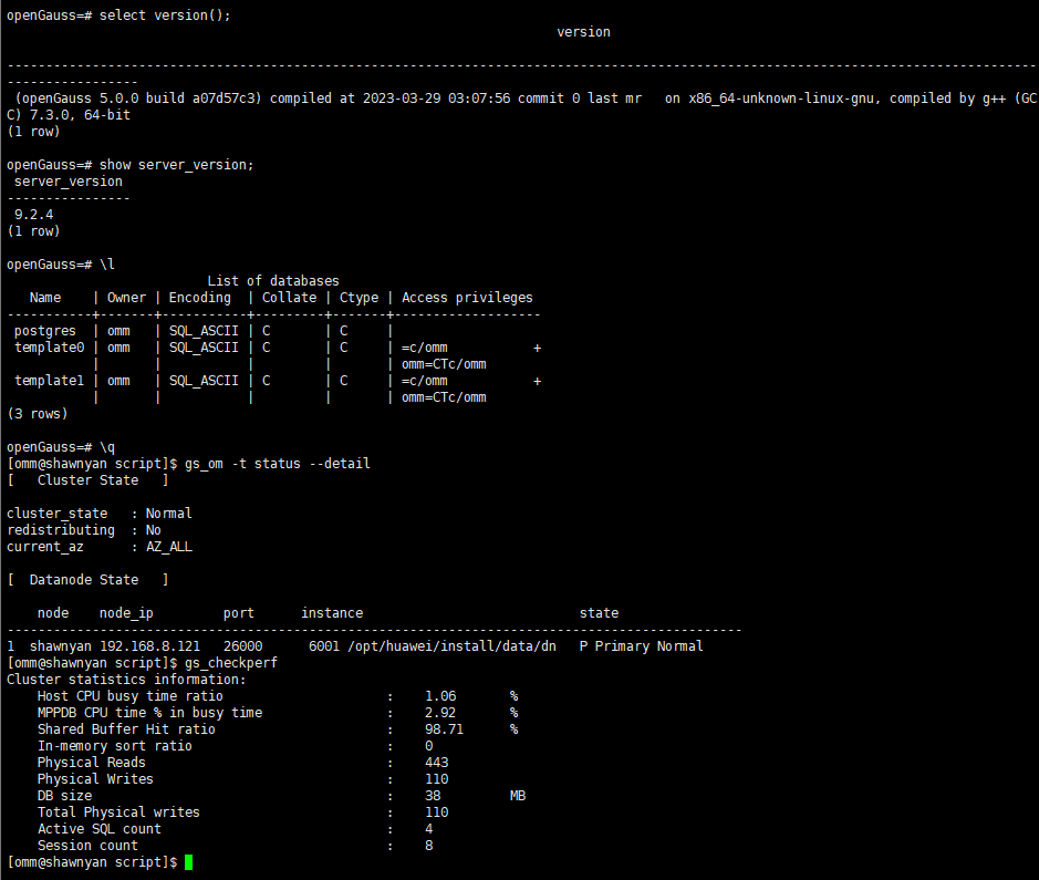 【好文推荐】openGauss 5.0.0 资源管控功能介绍-鸿蒙开发者社区