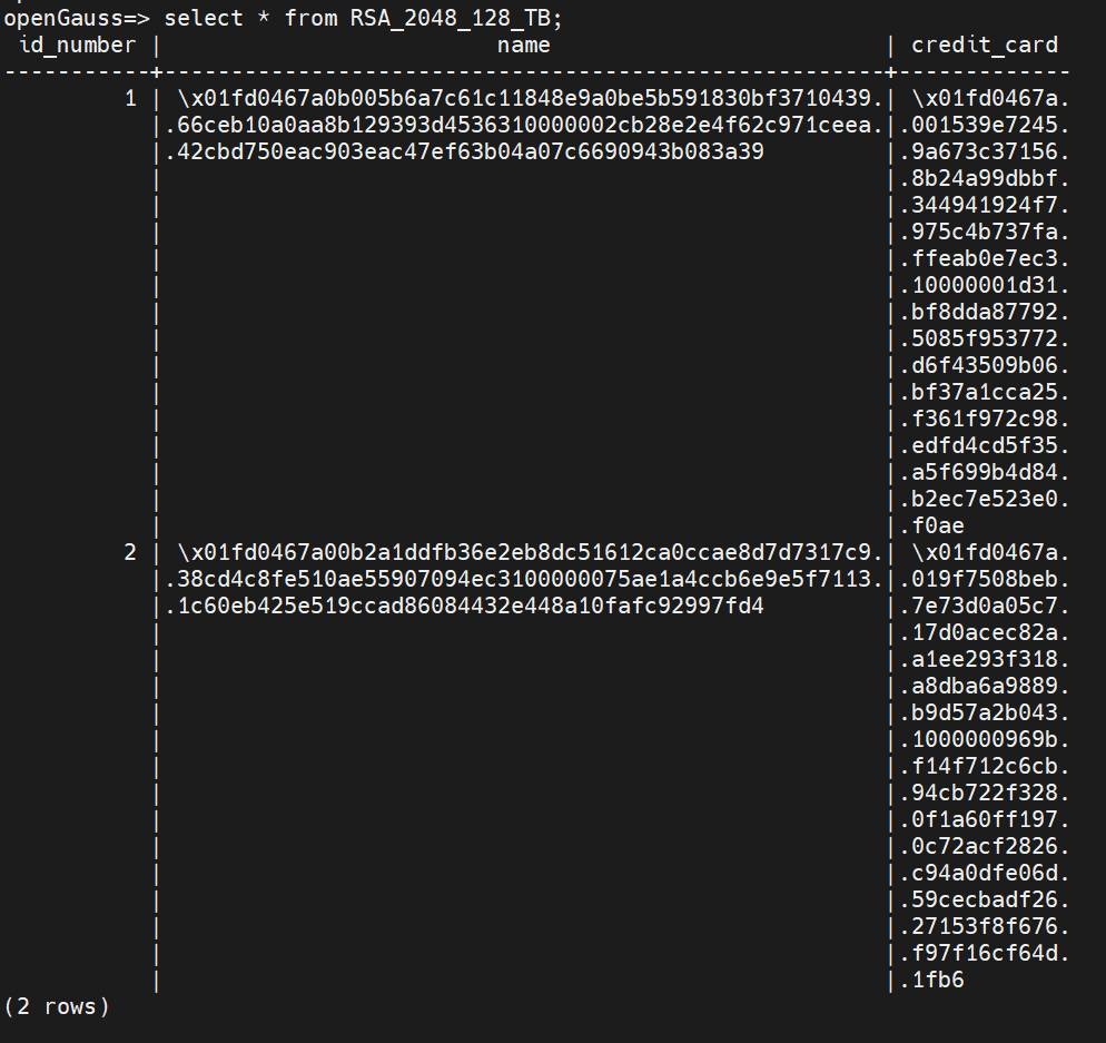 【好文推荐】openGauss 5.0.0 数据库安全——全密态探究-鸿蒙开发者社区