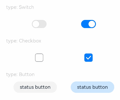 HarmonyOS/OpenHarmony原生应用-ArkTS万能卡片组件Toggle_单选_06