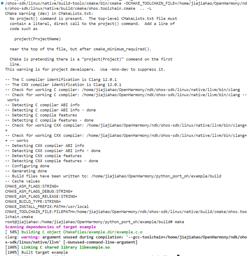 在OpenHarmony标准系统上使用Python调用C/C++的SO库(移植python3.8到OpenHarmony标准系统)-鸿蒙开发者社区