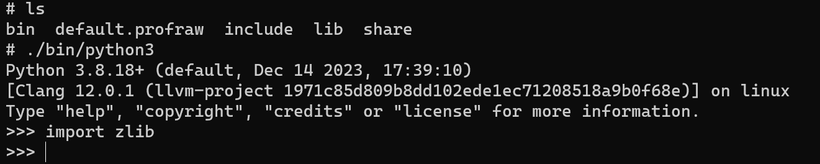 在OpenHarmony标准系统上使用Python调用C/C++的SO库(移植python3.8到OpenHarmony标准系统)-鸿蒙开发者社区