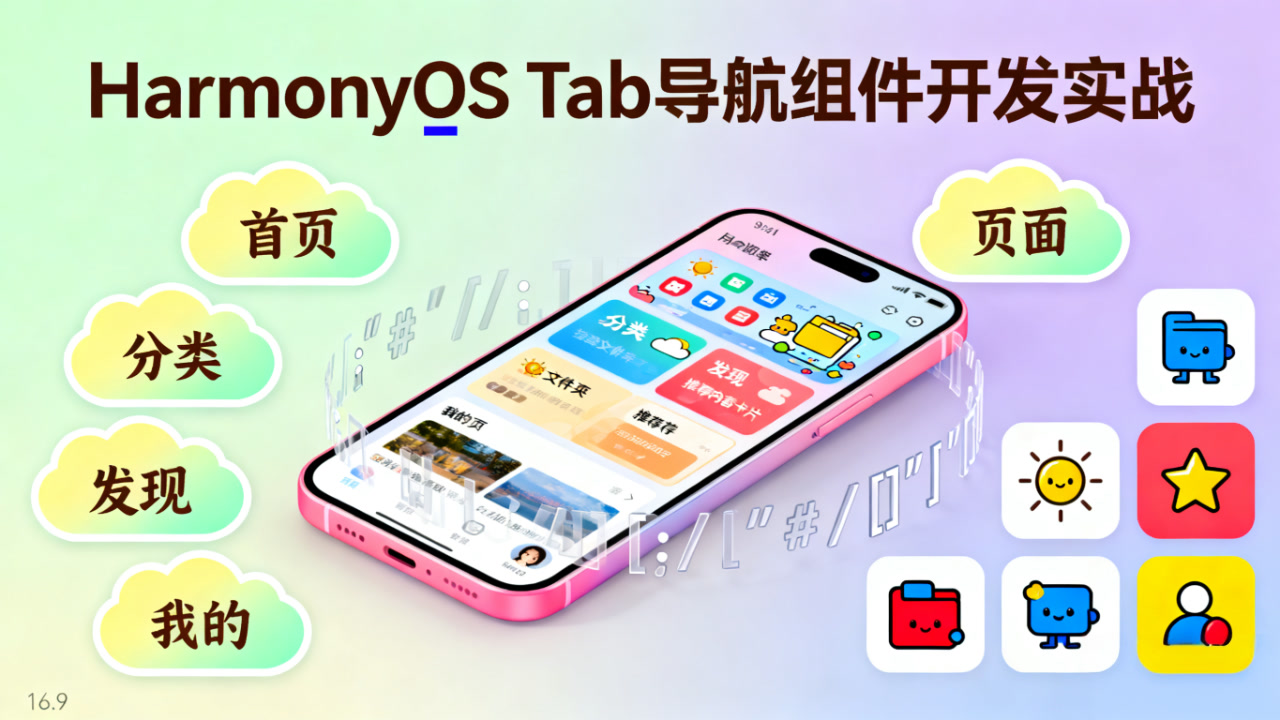 HarmonyOS Tab导航组件开发实战：多页面切换与状态管理指南-鸿蒙开发者社区