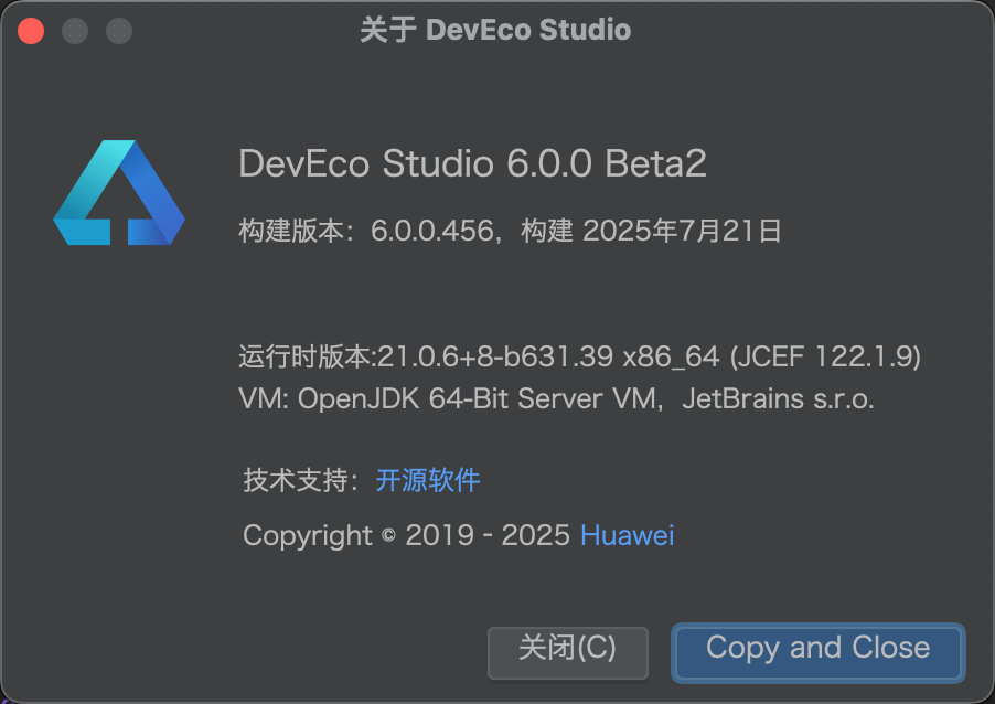 Mac chrome浏览器下载DevEco Studio 6.0.0 Beta2失败-鸿蒙开发者社区 Mac chrome浏览器下载DevEco Studio 6.0.0 Beta2失败-鸿蒙开发者社区
